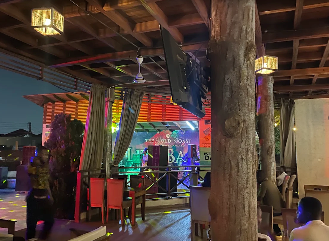 Interior seating and stage at The Gold Coast